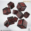 Il Signore degli Anelli: set di 10 dadi D6 Mordor - Q Workshop