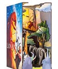 Disney Tiny Adventures Book Nook Mini Diorama Il Re Leone 23 cm Revell