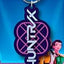 KPop Demon Hunters Portachiavi in PVC Huntrix Logo