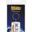 Portachiavi in gomma Back to the Future con targa, 6 cm, Pyramid International
