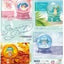 Hatsune Miku Mini Snowglobes Scenery Domes Display (4) Re-Ment - Buste cieche