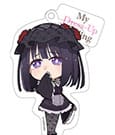 My Dress-Up Darling Portachiavi Acrilico Marin in Cosplay di Shizuku, Stile Chibi 8 cm