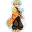 Demon Slayer Portachiavi Acrilico Zenitsu Olografico 7 cm Sakami Merchandise