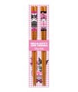 Sanrio Pink Black Party Series Bacchette Hello Kitty Kimono - Sakami Merchandise