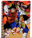 Dragon Ball Z Quaderno A5 con effetto 3D Goku vs Vegeta - SD Toys