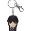 Portachiavi Wednesday Addams con Thing, PVC 7 cm - SD Toys