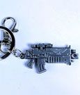 Portachiavi in metallo Warhammer 40K Bolter con finitura metallica, Semic