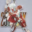 Final Fantasy IX Portachiavi Acrilico 25° Anniversario Quina & Freya - Square Enix