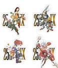 Final Fantasy IX Sticker Pack 25th Anniversary - Set di 4 Adesivi Square Enix