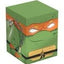 Squaroes NT017 Action Mode Michelangelo - Deck Box per Carte Collezionabili TMNT