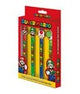 Super Mario Penne Gel Cancellabili, Confezione da 4, Pyramid International