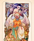 Critical Role 10th Anniversary Ashley Johnson Art Print – Hannah Alexander – 46x28 cm – Sideshow