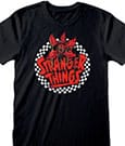 Stranger Things T-Shirt Checkered Circle Taglia M