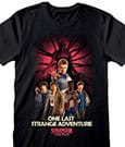 Stranger Things T-Shirt Group Artwork One Last Strange Adventure Taglia L