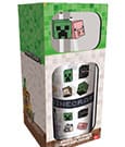 Minecraft Bicchiere in Vetro con Cannuccia 485 ml - Stor