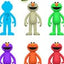 Sesame Street ReAction Action Figure 10 cm Wave 04 Elmo Blind Box Display (12)