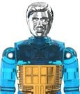 Micronauts ReAction+ Time Traveler (Translucent Blue) Action Figure 10 cm - Super7