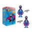 Sesame Street ReAction Action Figure Super Grover (con Chase) Super7