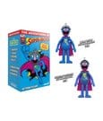 Sesame Street ReAction Action Figure Super Grover (con Chase) Super7