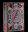 Avengers - The Infinity Saga Mazzo di Carte da Poker, Versione Rossa - Theory11