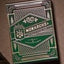 Theory 11 Monarch Green Mazzo di Carte da Poker Premium