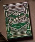 Theory 11 Monarch Green Mazzo di Carte da Poker Premium