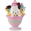 Hello Kitty & Friends Pochacco Fast Food Pink Unicorn Sundae - Figurina in PVC 9 cm Tokidoki
