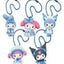 Sanrio Twinchees Mini Figures My Melody x Kuromi Sweet Lolita 5 cm Blind Pack Display (24)