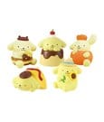 Sanrio Twinchees Mini Figure Pompompurin My Fav Color 5 cm - Display da 24 buste cieche Takara Tomy