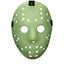 Maschera Killer Goalie Mabry Monsters con effetto glow di Trick or Treat Studios