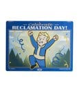 Cartello in metallo Fallout Reclamation Day di Trick Or Treat Studios