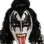 Maschera KISS The Demon Deluxe Injection di Trick or Treat Studios