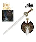 Il Signore degli Anelli Spada di Re Théoden Herugrim Replica 1:1 92 cm United Cutlery