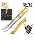 Il Signore degli Anelli – Replica 1/1 dei Pugnali da Lancio di Legolas, United Cutlery