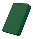 Ultimate Guard Zipfolio 160 8-Pocket Xenoskin - Portafoglio per Carte Verde