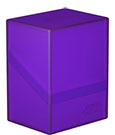 Ultimate Guard Boulder 80+ Portamazzi Amethyst - Deck Box per 80 Carte Double-Sleeved