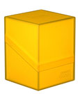 Ultimate Guard Boulder 100+ Portacarte Ambra - Deck Box per 100 Carte Double-Sleeved