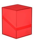 Ultimate Guard Boulder 100+ - Ruby: Portacarte per 100 Carte Double-Sleeved