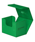 Ultimate Guard Sidewinder 80+ Xenoskin Deck Box Verde - Portacarte Magnetico per TCG