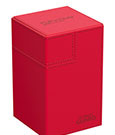 Ultimate Guard Flip'n'Tray 100+ Xenoskin Deck Box - Rosso