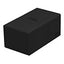 Ultimate Guard Twin Flip'n'Tray 200+ Xenoskin - Deck box nera per 200+ carte