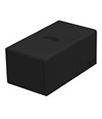 Ultimate Guard Twin Flip'n'Tray 200+ Xenoskin - Deck box nera per 200+ carte