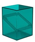 Ultimate Guard Boulder 100+ Clear - Malachite: Deck Box Trasparente per 100 Carte Doppie