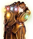 Marvel 3D Replica Lampada da Tavolo Thanos 25 cm - Ukonic