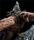 Statua Il Signore degli Anelli Gandalf su Gwaihir 15 cm - Weta Workshop