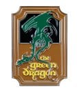Il Signore degli Anelli - Magnete Il Drago Verde (smalto) 7 cm - Weta Workshop