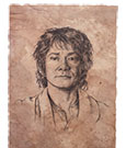The Hobbit - Stampa artistica Ritratto di Bilbo Baggins 21 x 28 cm Weta Workshop