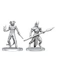 Pathfinder Deep Cuts Miniature non dipinte: Vordine (Infantry Devil) e Pitborn Rogue - WizKids