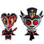 Helluva Boss Statue in Vinile Blitzo & Stolas Monitor Buddiez Youtooz