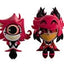 Hazbin Hotel Monitor Buddiez Alastor e Niffty Statue Youtooz